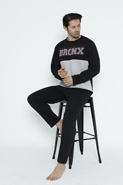 Ayans Pijama Двошаровий (товстий) чоловічий піжамний комплект