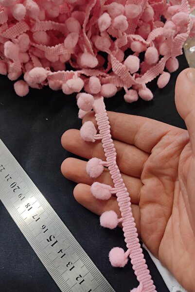 DUAYEN güpür dantel muz ponpon 10 metre