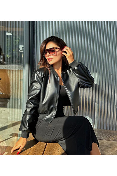 Lustrin Kadın Deri Ceket