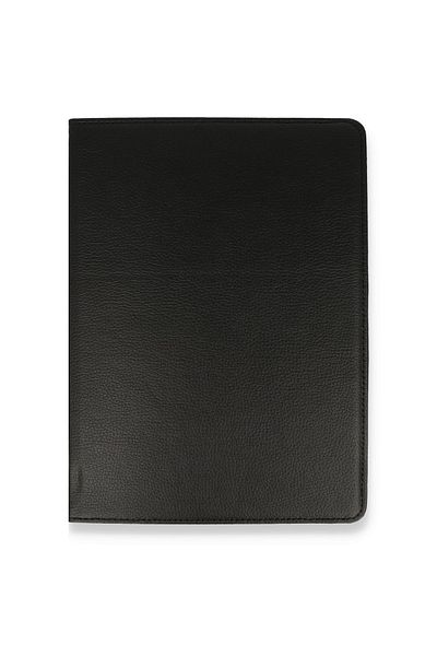 AQUA AKSESUAR Samsung Galaxy T737 Tab S7 FE 12.4 Compatible Case 360 Rotating Leather Protected Tablet Case - Black