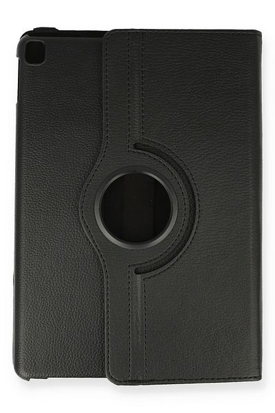 AQUA AKSESUAR iPad 10.2 (7th generation) Compatible Case 360 Rotating Leather Protected Tablet Case - Black
