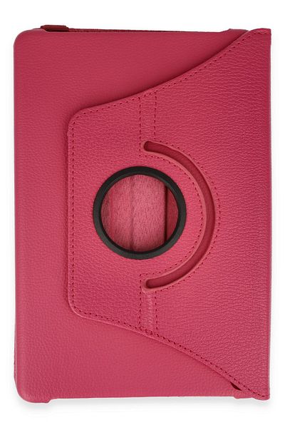 AQUA AKSESUAR Huawei Honor Pad X8 10.1 Compatible Case 360 Rotating Leather Protected Tablet Case - Pink