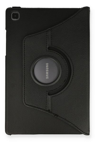 AQUA AKSESUAR Samsung Galaxy T500 Tab A7 10.4 Compatible Case 360 Rotating Leather Protected Tablet Case - Black
