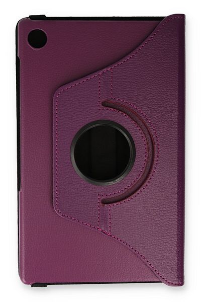 AQUA AKSESUAR Lenovo M10 HD X306F Compatible Case 360 Rotating Leather Protected Tablet Case - Plum