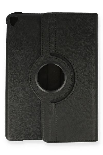 AQUA AKSESUAR iPad Pro 10.5 Compatible Case 360 Rotating Leather Protected Tablet Case - Black