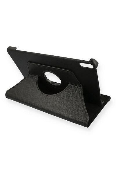 AQUA AKSESUAR Huawei Honor Pad 8 12 Compatible Case 360 Rotating Leather Protected Tablet Case - Black