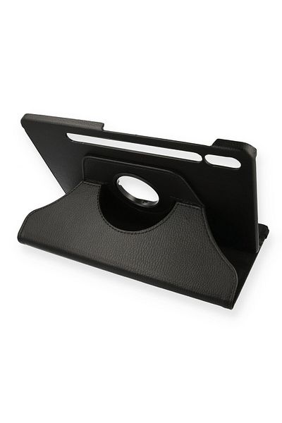 AQUA AKSESUAR Samsung Galaxy X700 Tab S8 11 Compatible Case 360 Rotating Leather Protected Tablet Case - Black
