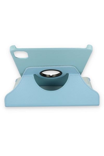 AQUA AKSESUAR Xiaomi Mi Pad 5 11 Compatible Case 360 Rotating Leather Protected Tablet Case - Turquoise