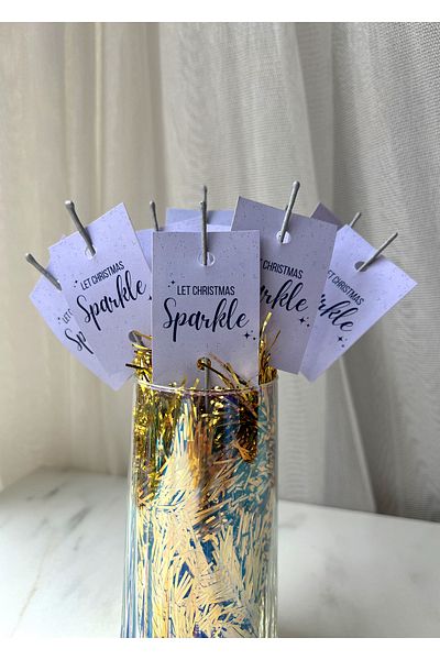 The Istanbul Event 10 Πρωτοχρονιάτικος φακός "Let Christmas Sparkle" - Πρωτοχρονιάτικος φακός - Πρωτοχρονιάτικο στολίδι