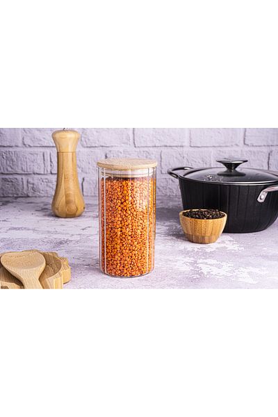 Bambum Jack - Glass Storage Container 600 ml