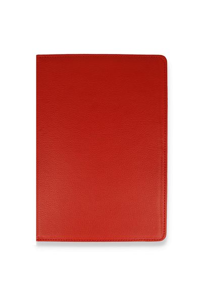 AQUA AKSESUAR Huawei MediaPad T3 10 / 9.6 Compatible Case 360 Rotating Leather Protected Tablet Case - Red