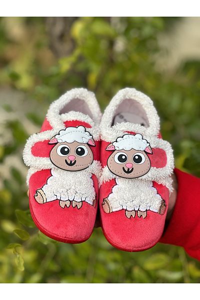 Bold Boutique Orthopedic Insole Velcro Thick Fabric Winter Home Boots Nursery Shoes Home Slippers