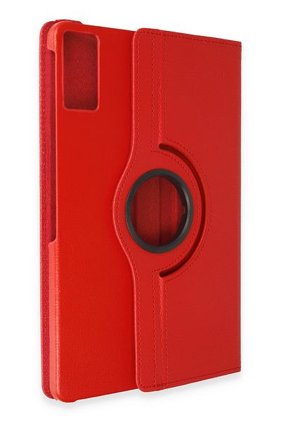 AQUA AKSESUAR Xiaomi Redmi Pad Compatible Case 360 Rotating Leather Protected Tablet Case - Red