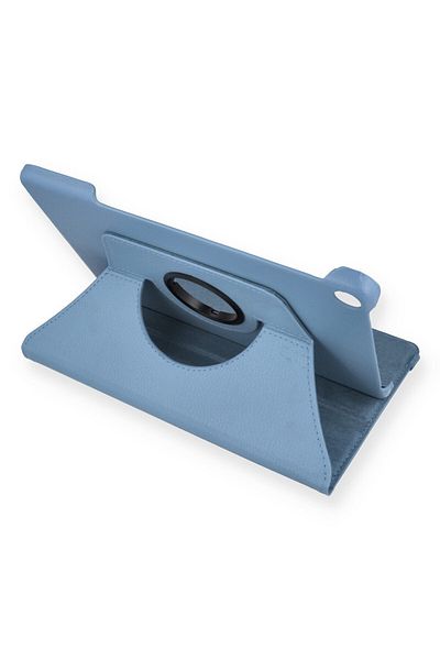 AQUA AKSESUAR Lenovo Tab M10 TB328FU Compatible Case 360 Rotating Leather Protected Tablet Case - Turquoise