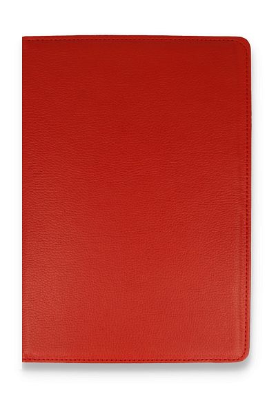 AQUA AKSESUAR Huawei Honor Pad X8 10.1 Compatible Case 360 Rotating Leather Protected Tablet Case - Red