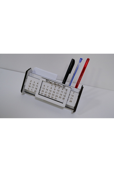 şeyma lazer حامل أقلام بتفاصيل تقويم خشبي خاص ليوم المعلم الخاص بك في 24 نوفمبر