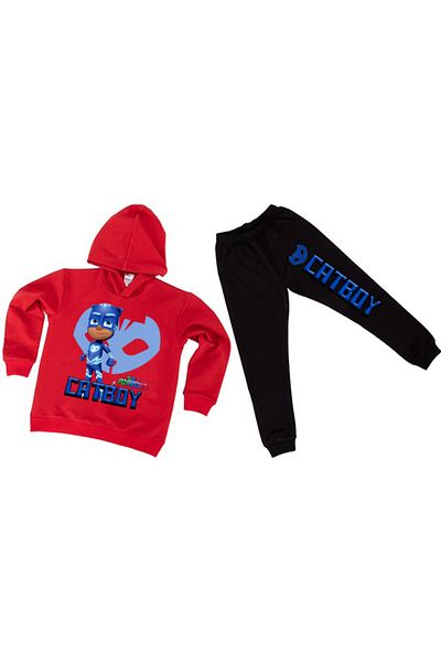 Pj Mask pj masks kids tracksuit set cotton fabric hooded
