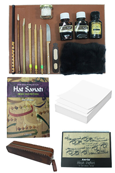 ÜSKÜDAR SANAT Hat Seti Geleneksel Sanat Hat Başlangıç Seti Profesyonel Hat Se...