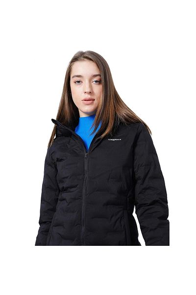 lumberjack Γυναικείο παλτό ALISA 2CT655 - ΜΑΥΡΟ - XS - ST07023-50717