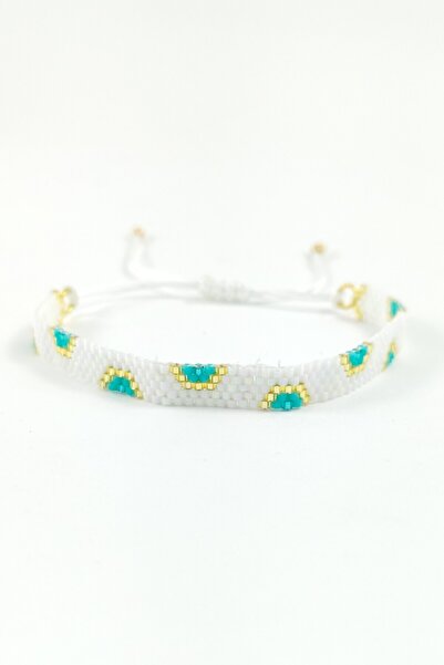 Ayya Aksesuar Miyuki Japon Doğal Taş Nazaria Boncuklu Bileklik Bracelet Armband