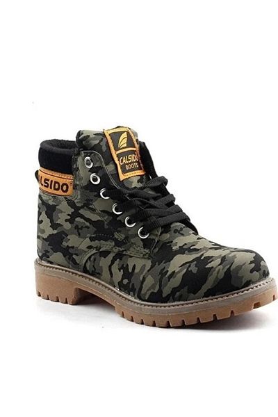 Calsido Mater Rubber Sole Thermal Boots Hunter Camouflage