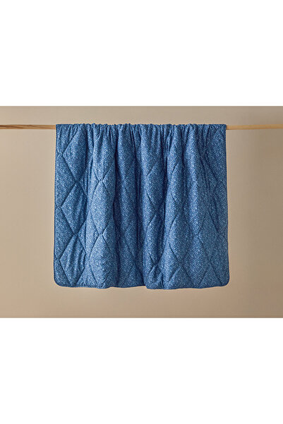 English Home لحاف بلومر بولي قطن مزدوج 195x215 سم أزرق