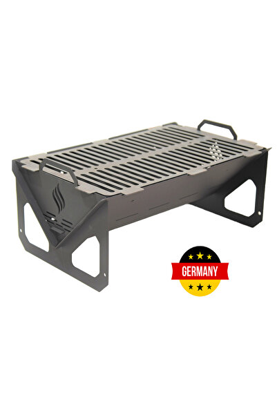 BAYGATO Smoke Master Grill Katlanabilir ve Taşınabilir 6 Kişilik Mangal