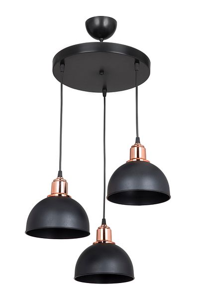 AG LightDesign Black Pendant Chandelier Bedroom Living Room Kitchen Hallway Lamp