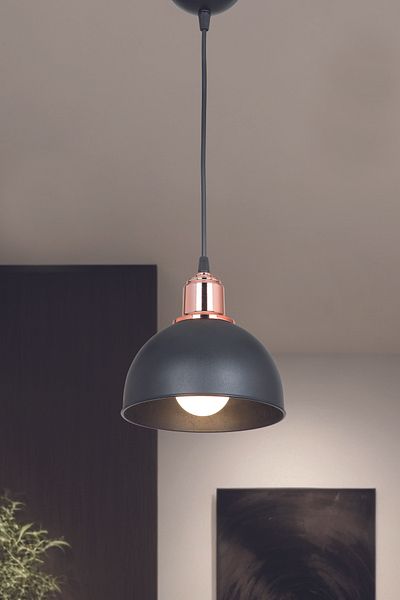 AG LightDesign Black Pendant Chandelier Bedroom Living Room Kitchen Hallway Lamp