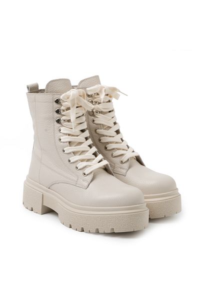 John May Women's Boots RD-5686 John May FLOATER BEIGE