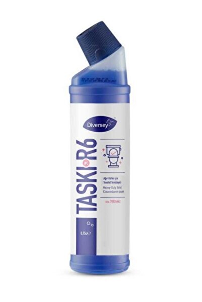Diversey Taski Room Care R6 Ağır Kirler Için Klozet Temizlik Ürünü 0,75 L