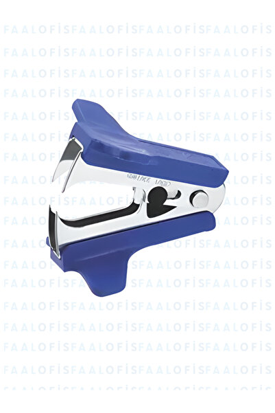 Temat Kaliteli Zımba Teli Sökücü Sekreter Tırnağı Mavi Renk