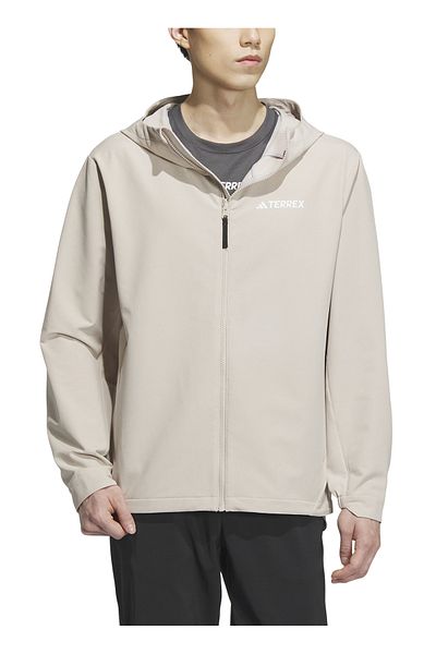 adidas Beige Men's Coat IL9010-WARM SFTSHEL JK