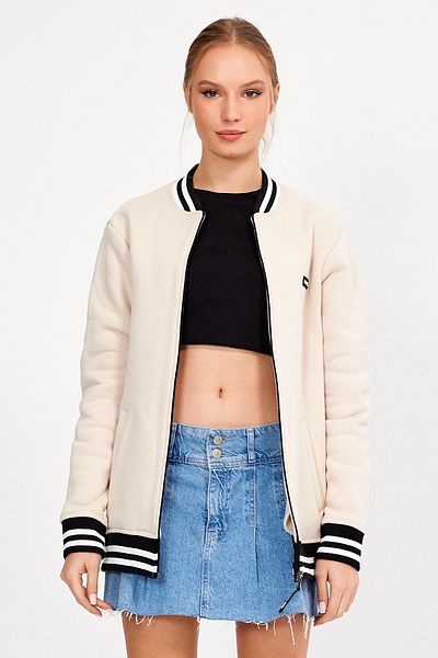 ALEXANDERGARDI PALACĂ NEĂCĂTĂȘITĂ CHARDED OVERSIZE COLLEGE JACKET (E23-0019 00)