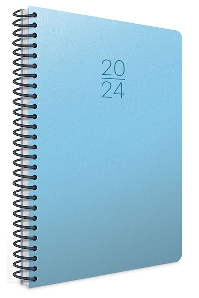 Gıpta 406 Sek 2024 Твърди корици Спирален дневен дневник 17x24 см