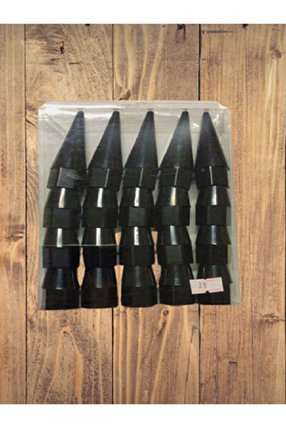 Cnk Oto Aksesuarları SİVRİ BİJON KAPAĞI SİYAH 19mm