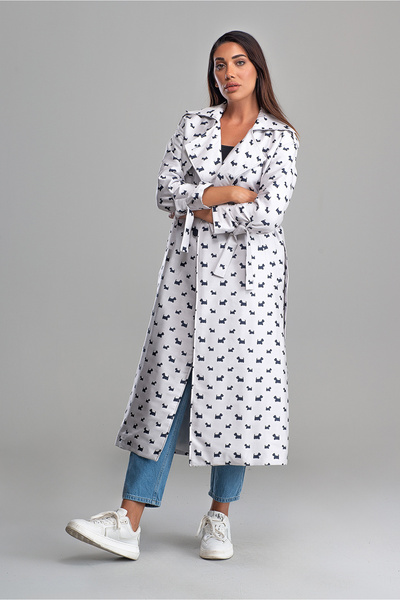 Heggo Power Trench Coat