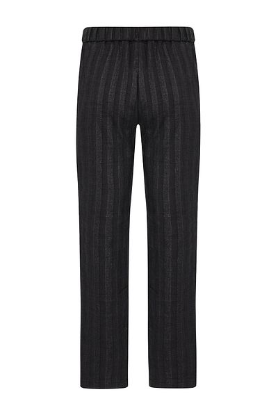 Just Like You Anthracite Women's Trousers - Elastic Waist Design