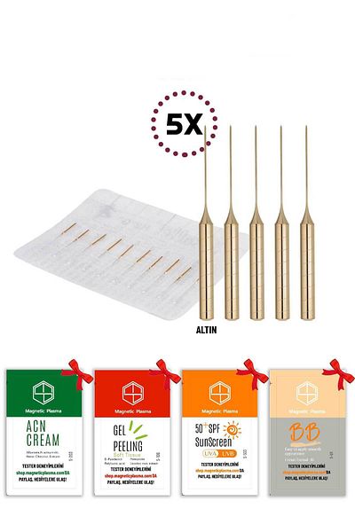 Cesa 5 Ballet Gold K3 Epilation Needles - with a Gift