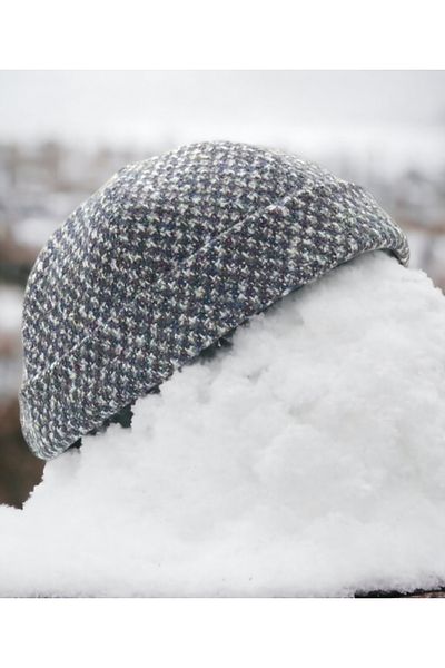 Shopiolog Unisex Short Wool Kipa Docker Beret