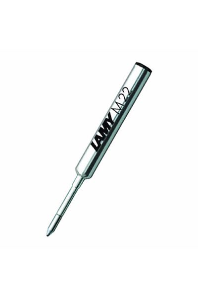 Lamy M22s-m M Nib Black Single Ballpoint Pen Refill