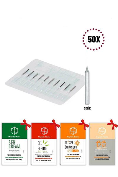 Cesa 50 Ballet Steel K3 Epilation Needles - with a Gift