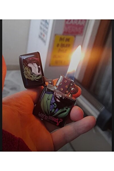 ASYA GIFTS Joker Benzinli Çakmak ( Joker Temalı Benzinli Çakmak )