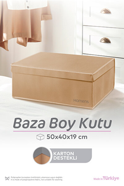 HOMENS Cutie de depozitare pentru dimensiunea bazei cu bandă velcro acoperită...