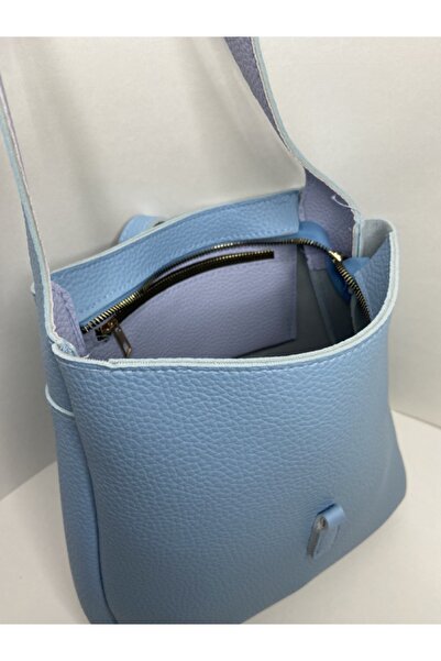 MissPetunya Bebe Mavi Ayarlanabilir Askılı Çapraz Omuz Çantası