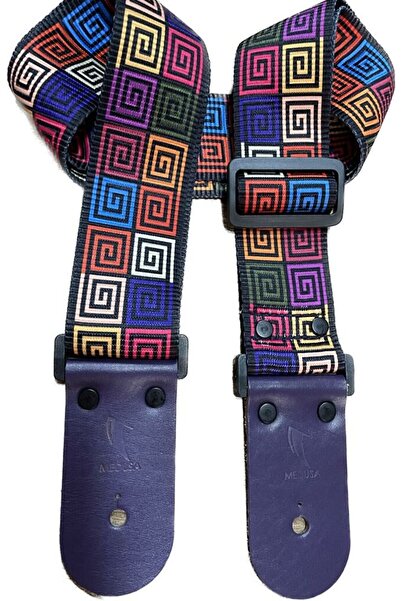 MEDUSA Кольоровий ремінь для гітари