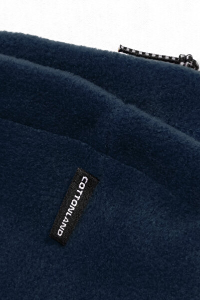 Cottonland Unisex Igloo Thick Polar Fleece Neck Collar Aviator Blue