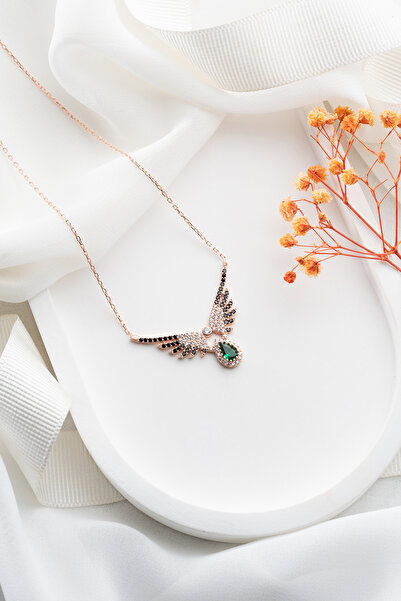 Şimal Silver 925 Ayar Gümüş Kanat Kolye