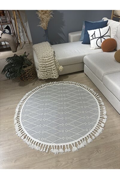 MaVaux Petra Dokuma Makinede Yıkanabilir Kaydırmaz Taban Şönil Halı Kilim