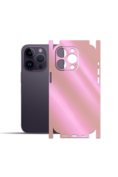 Ipg iPhone 14 Pro Max ile uyumlu Arka ve Yanlar için IPG Tam Koruma Dekoratif...